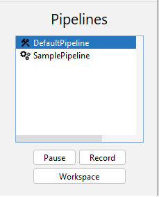 In this case we will use the SamplePipeline shown before